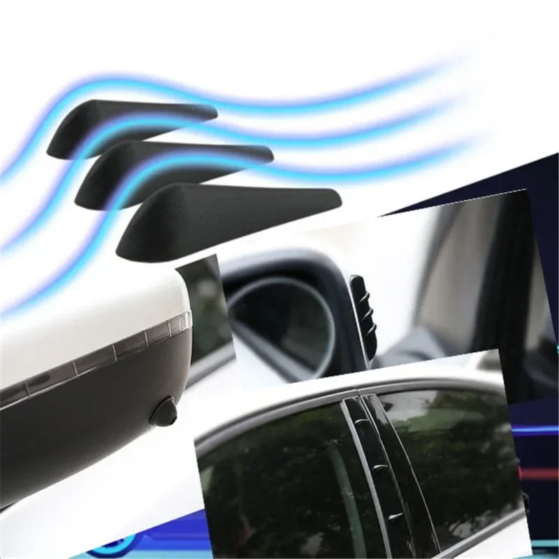 Automobilový deflektor spojlera nálepka na redukciu hluku vetra ODDELENIE STYLING STYLING lišty