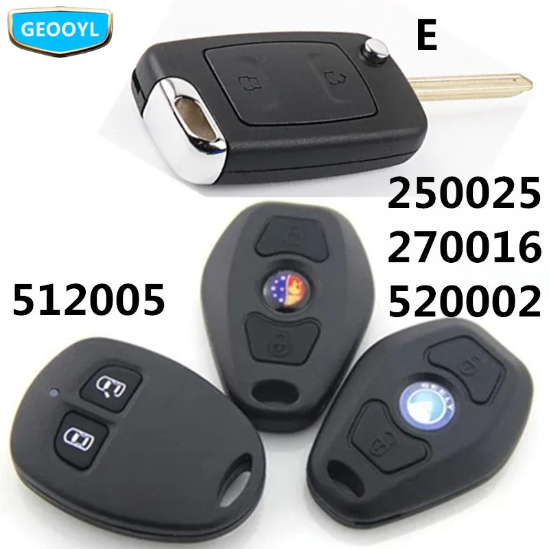 Automobilový diaľkový kľúče, pre Geely, CK, CK2, CK3
