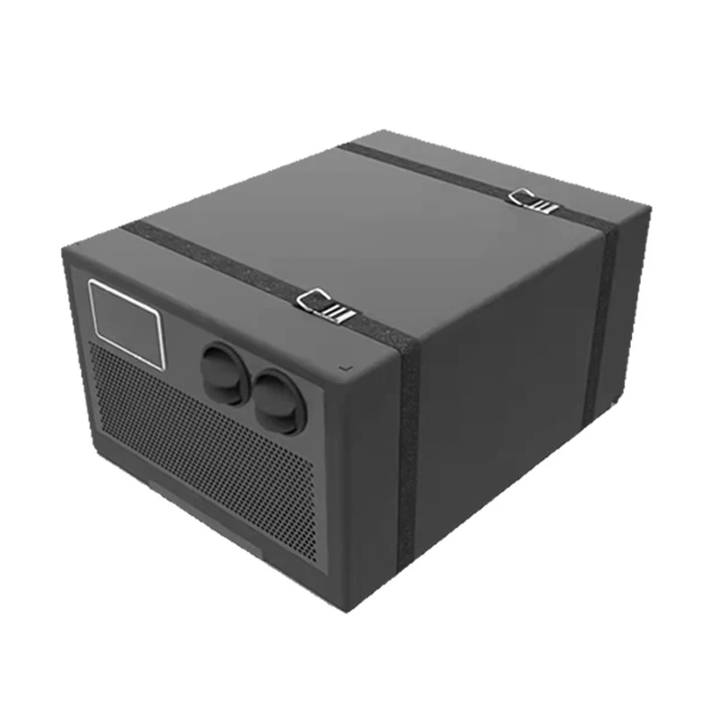 Automobilový elektrický klimatizácia 12V 24V Vložené klimatizáciu all-in-one s diaľkovým ovládaním pre kamión RV Campervan