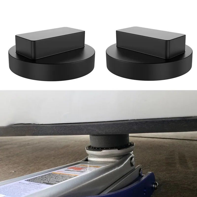 Automobilový gumový jack čierny automobil Jacks Jacks Jack Pad Rám chránič pre BMW E82 F22 E46 E90 E39 Z4 E84 X6 E70 I8 I3 pre Mini R5