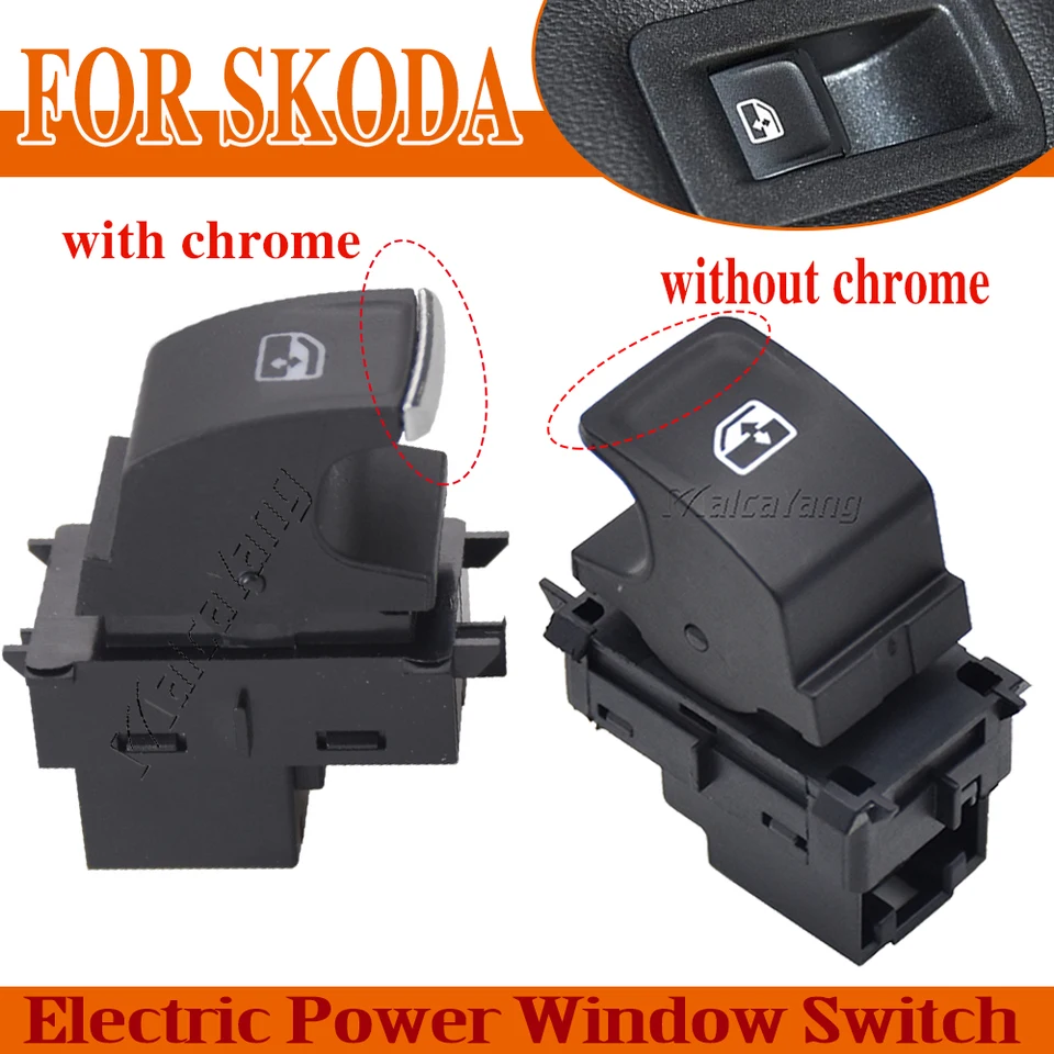 Automobilový interiér Passenger Electric Power Master Window spínač pre VW Volkswagen Golf Passat B8 Tiguan Touran sedadlo Leon Skoda