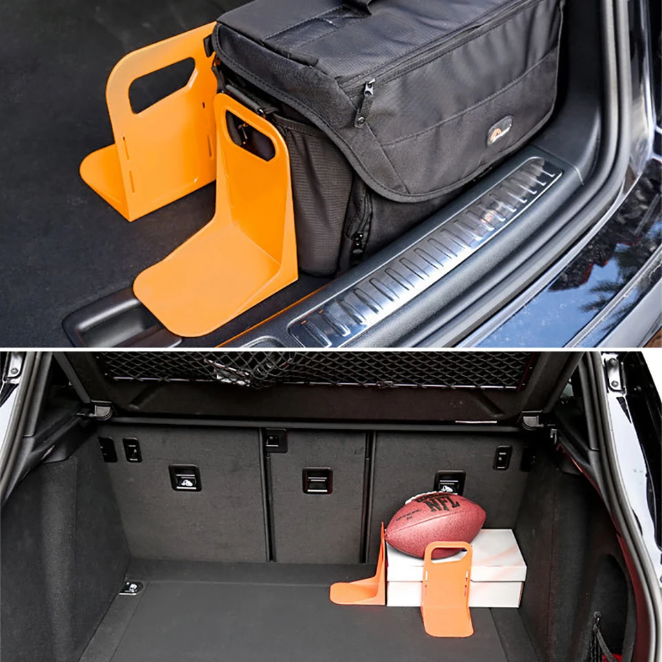 Automobilový kmeň Storage Box Fixné rozdelenie Multifunkčné auto plastové usmerňovacie usmerňovacie usmerňovače Zadná chrbát pre automatický držiak pevného stojana