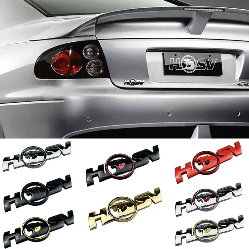 Automobilový kovový znak Automatická predná kapucňa mriežka Nálepka na odznaky pre Holden HSV Captiva Barina Trailblazer Commodore Colorado