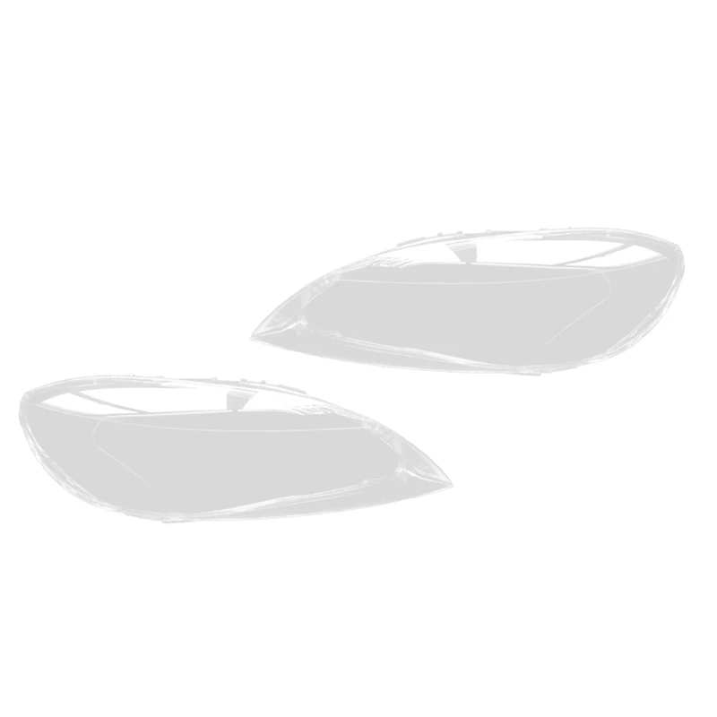 Automobilový lampa Shell Lamp Priehľadná šošovka kryt svetlometového krytu pre Volvo V40 2013-2016 vľavo