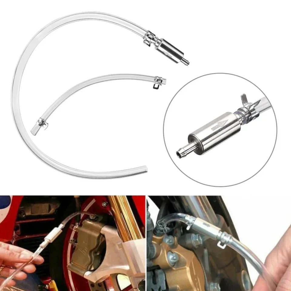 Automobilový motocykel brzdenie krvácanie oleja na vymenenie čerpadla Kvapalina Hadica Hadicová hydraulická spojka Ventil Tubový sada pit špinavé bicykle