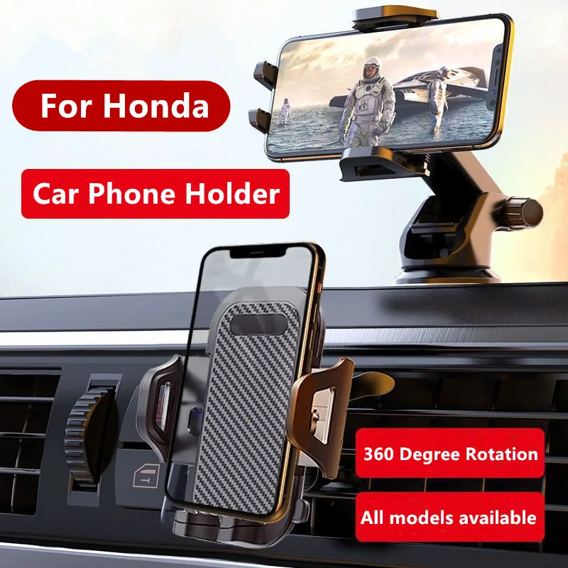 Automobilový panel/čelné sklo/držiak na držiak na držiak na veterný telefón Stabilné príslušenstvo pre Honda Accord Odyssey CR-Z CR-V Pilot Civic Fit XRV
