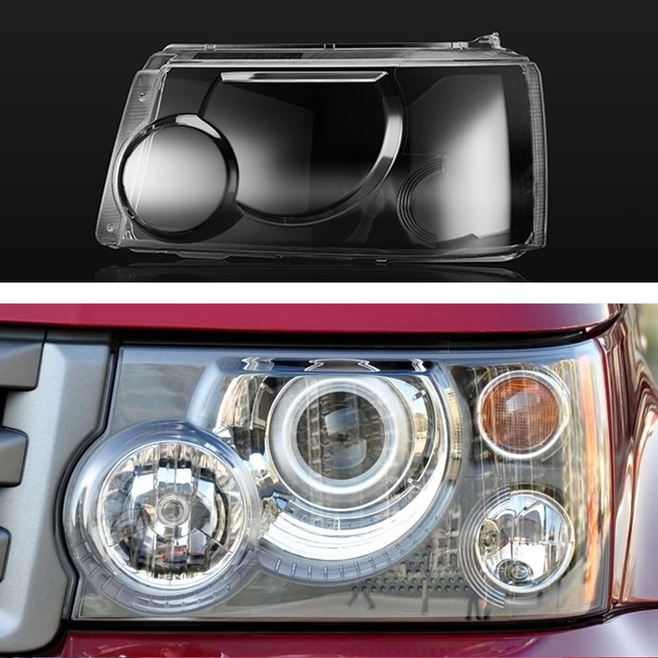 Automobilový predný svetlomet objektívov kryt hlavy svetlo lampa lampa lampa pre Land Rover Range Rover Sport 2006 2007 2008 2009