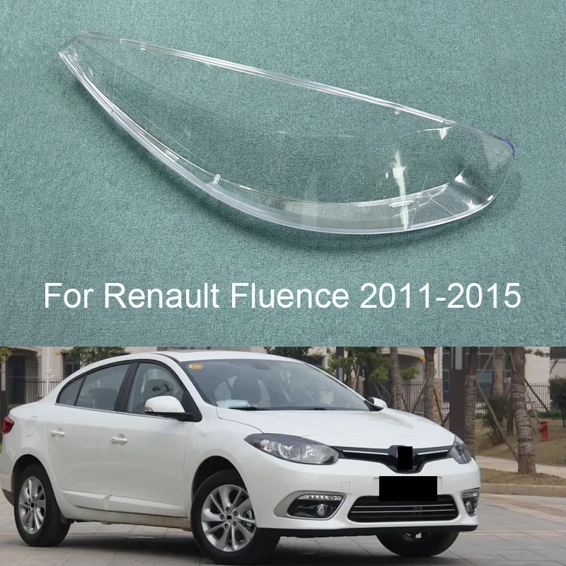 Automobilový predný svetlomet svetlo svetlo lampa lampa lampa Automatické objektív pre Renault Fluence 2011-2015 Číry kryt svetlometu