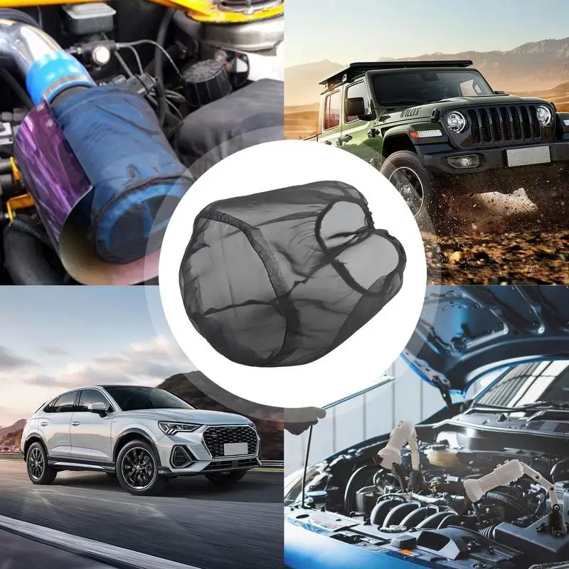 Automobilový prívodný filter kryt filtra Prafp -odolného rukávového rukávového kužeľa Aur Air Filter kryt Olejovo odolný vodotesný rukávový automobil