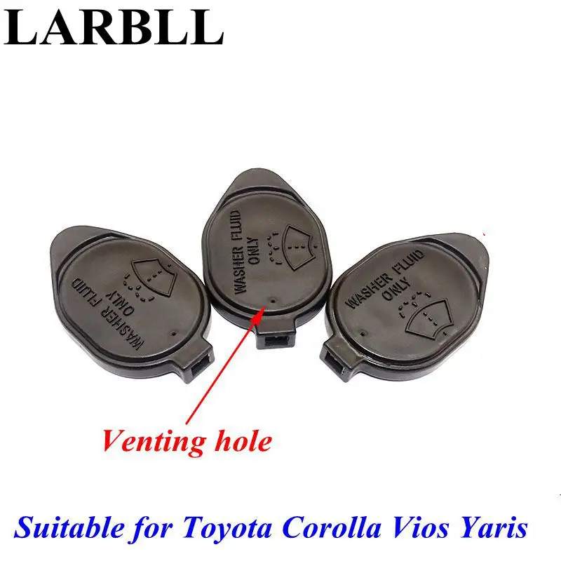 Automobilový styling čelné sklo Krsová plošina Tank Tank Cover Cover pre Toyota Corolla Vios Yaris 1ks
