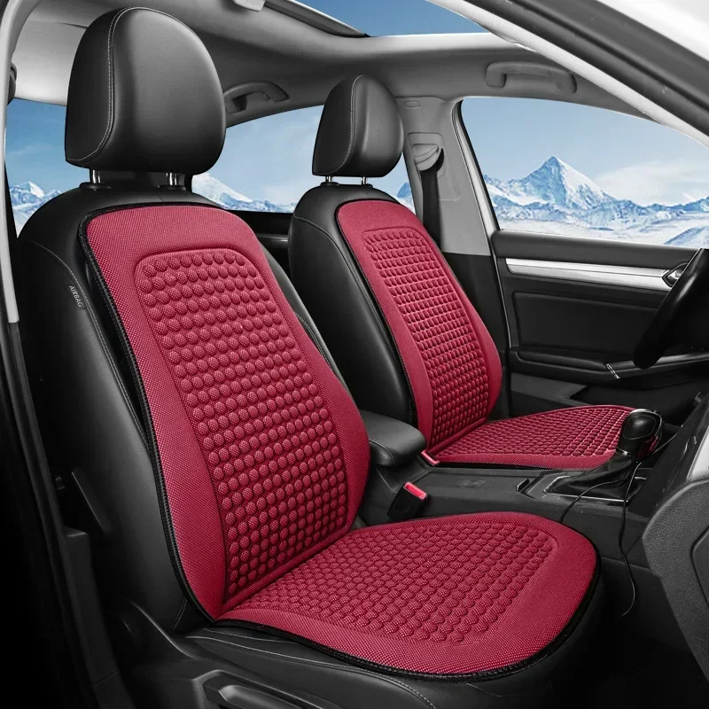 Automobilový vankúš Summer Cool vankúše ľadové hodvábny kryt sedadla automobilu sezónny univerzálny chladný vankúš