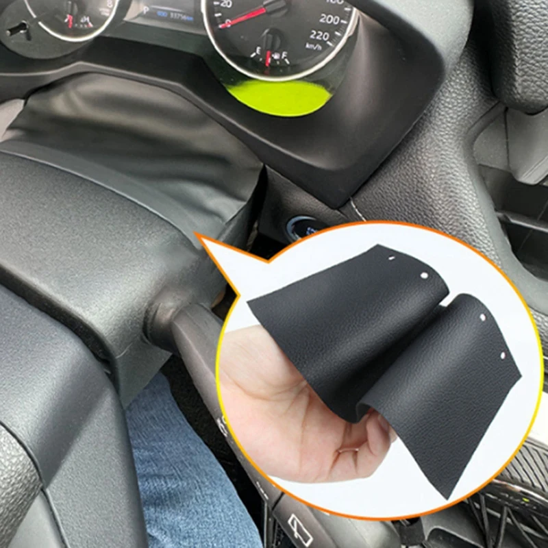 Automobilový volant Orezanie koženého prachového krytu prístrojová doska na prístrojovú dosku pre kvep pre VW Passat Magotan B6 CC Auto