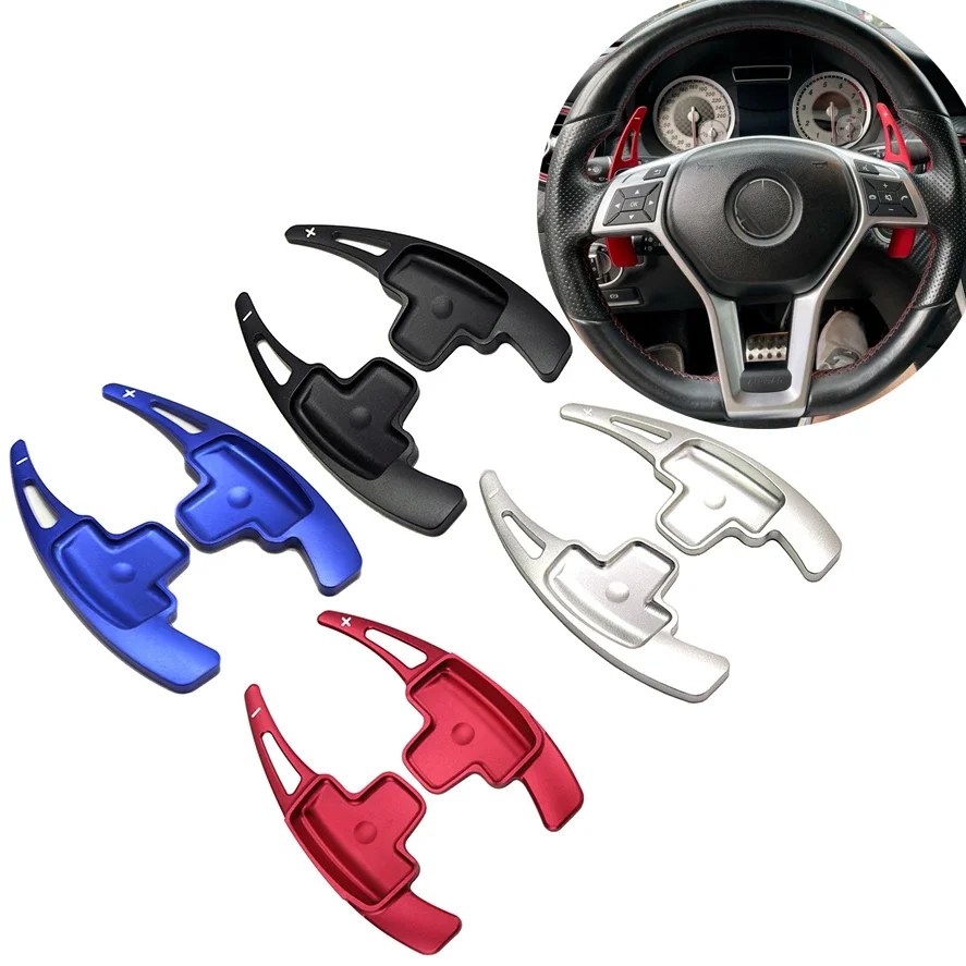 Automobilový volant Paddle Shifters Shifters DSG pre Mercedes Benz ABM trieda W176 W246 GLK SLK CLA GLA STYLING