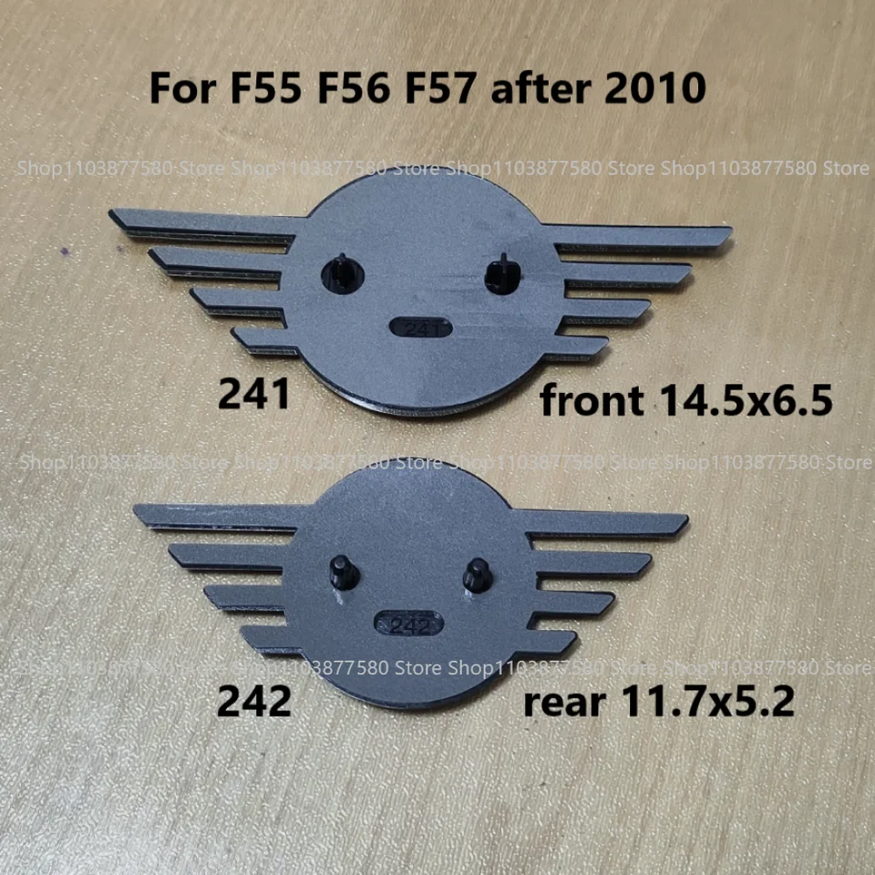 Automobilový znak znak Zadný nálepka odznaku Trunk pre Mini Cooper F55 F56 F57 po roku 2010 odznak auta241 242 príslušenstvo