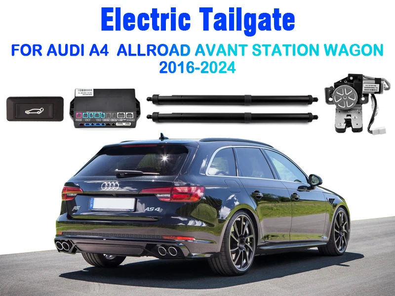Automobily diely inteligentná chvostová brána výťahová vzpery pre Audi A4 Allroad Avant Station Wagon 2016-2024