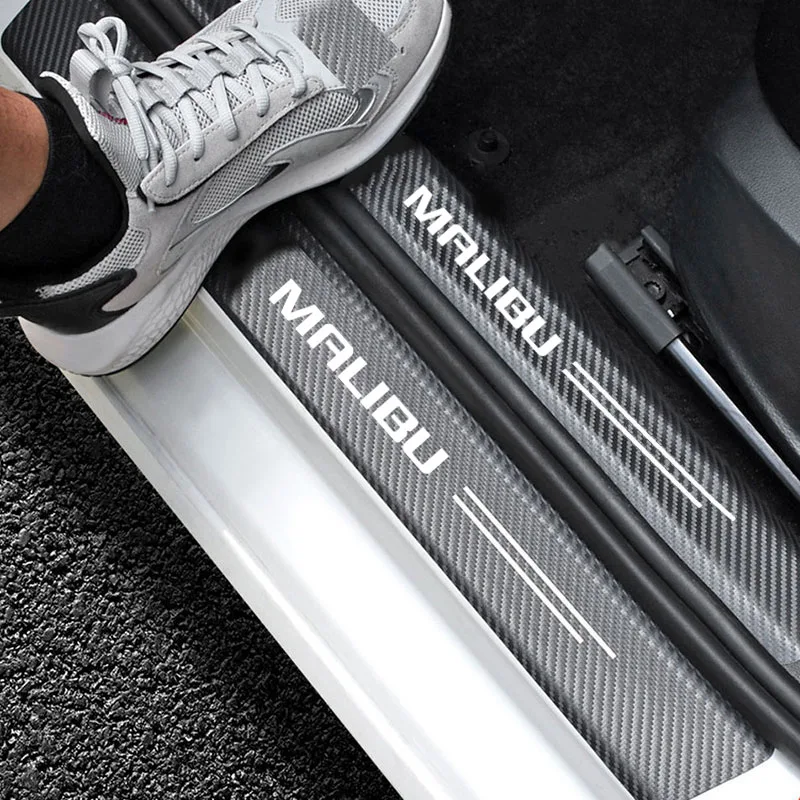 Autora Sill Guard Doskov PREDNÝ PROGRÁLNÝ PRECKOVANÝ Vstupný kryt Pedál Pedál pre Chevrolet Malibu Auto príslušenstvo proti škrabaniu