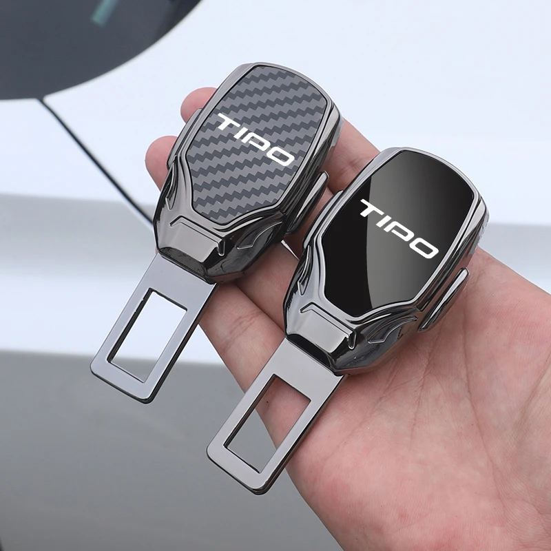 Autosedáctvo kovové šperky na bezpečnostné pásové doplnky pre Fiat Tipo