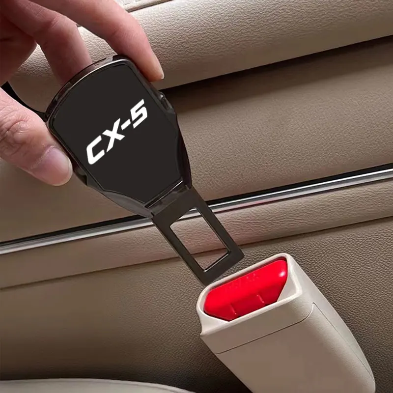 Autosedáctvo predlžovacieho pásu Zachytenie bezpečnostného pásu Buckle Clip Plug Doplnky pre Mazda CX5 CX-5 CX-3 Mazda 6