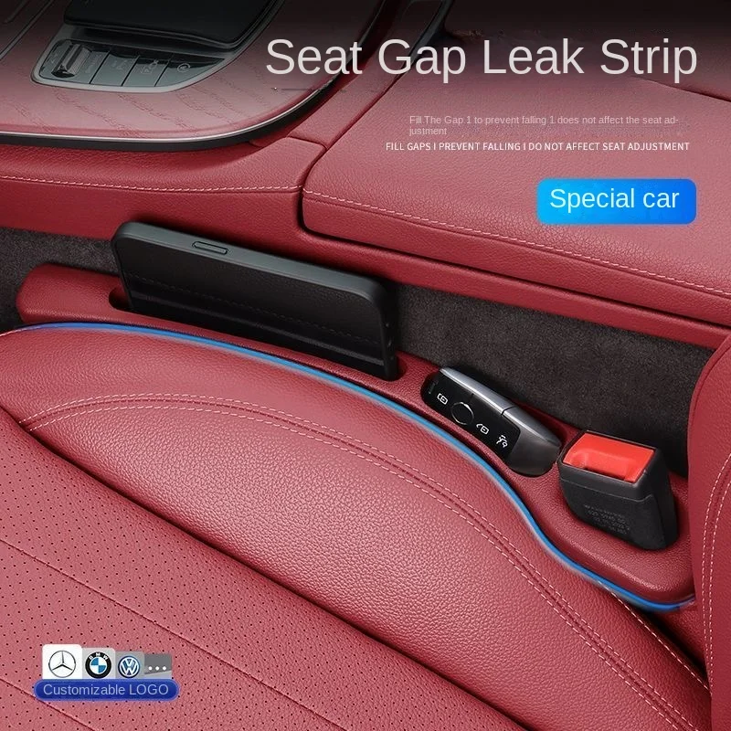 Autosedáková medzera zástrka plôp na plnenie anti-leaakage pásový pás bočný slot na sedenie Strip Strip Strip anti-loss car Interior Products