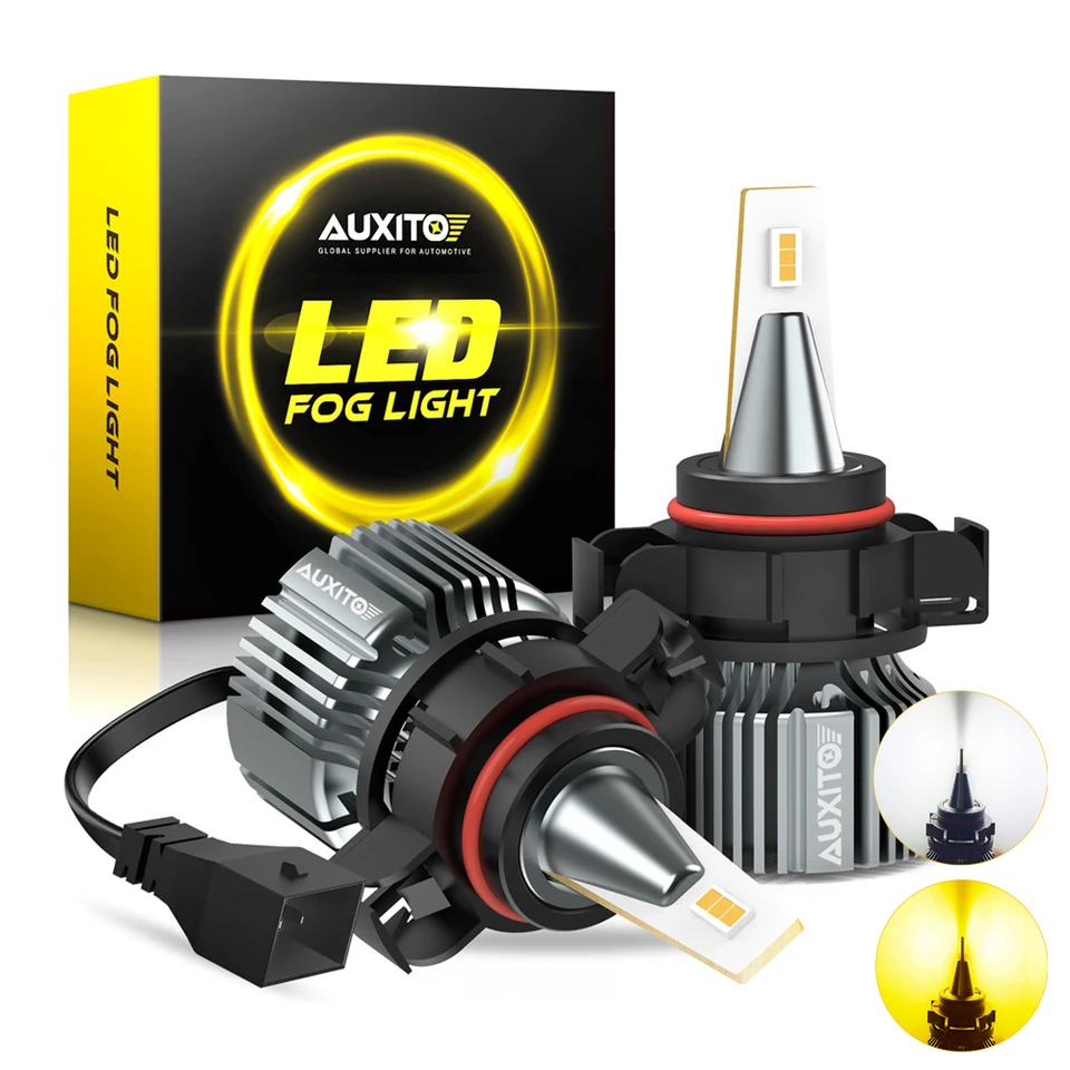 Auxito 2ks 5202 H16 LED hmlové svetlá Canbus H8 H11 H27 881 880 PSX24W PSX26W 9006 HB4 9005 HB3 LED žiarovky LED žiarovky Hnacie hmlové žiarovka DRL DRL