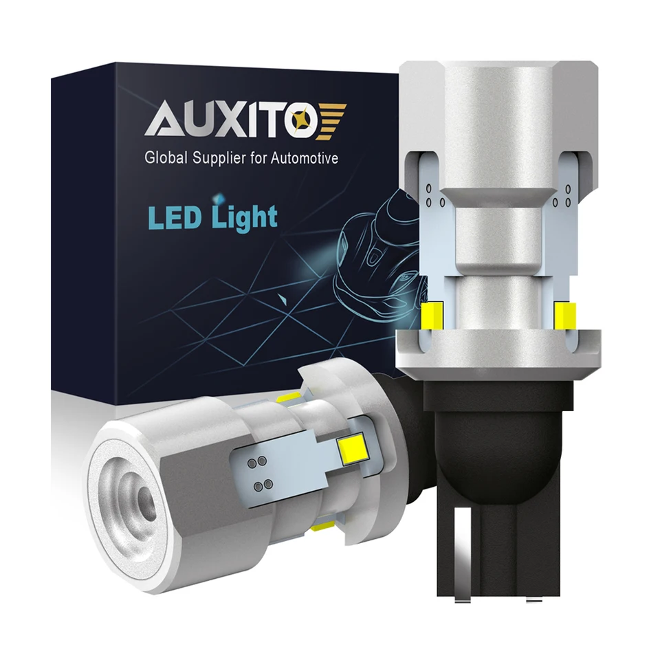 Auxito 2pcs 1200LM 12V W16W LED žiarovka Canbus žiadna chyba OBC zálohovanie spätných svetiel T16 912 921 LED T15 pre Mitsubishi Outlander 3
