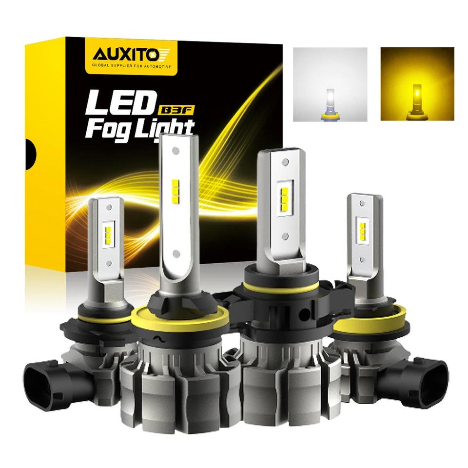 Auxito 2x H27 880 LED žiarovka H11 H8 9145 H10 H16 5202 LED FOG FOG Light Canbus Automobilka pre LADA Vesta Skoda BMW Ford Hyundai