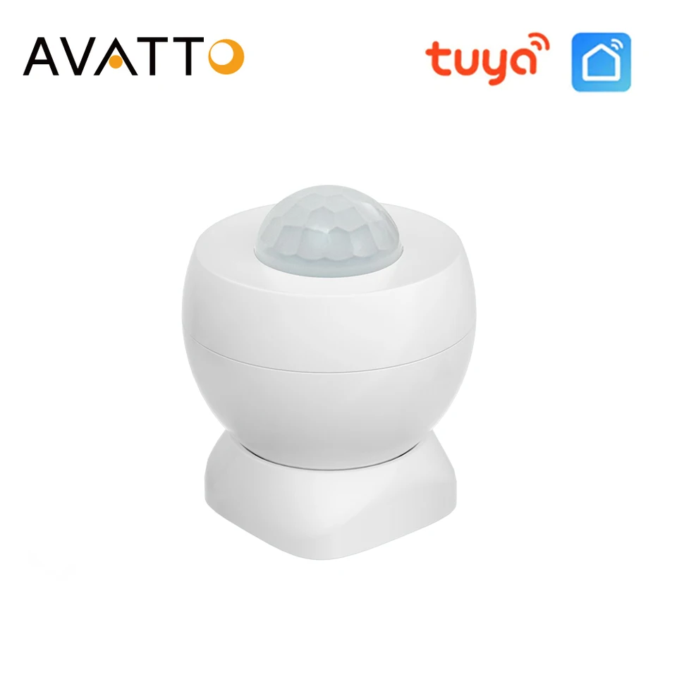 Avavato tuya zigbee pir senzor pohybu Mini ir ľudské telo Prítomnosť Detektor Detektor inteligentný domáci bezpečnostný ochrana Alarmový systém inteligentný život