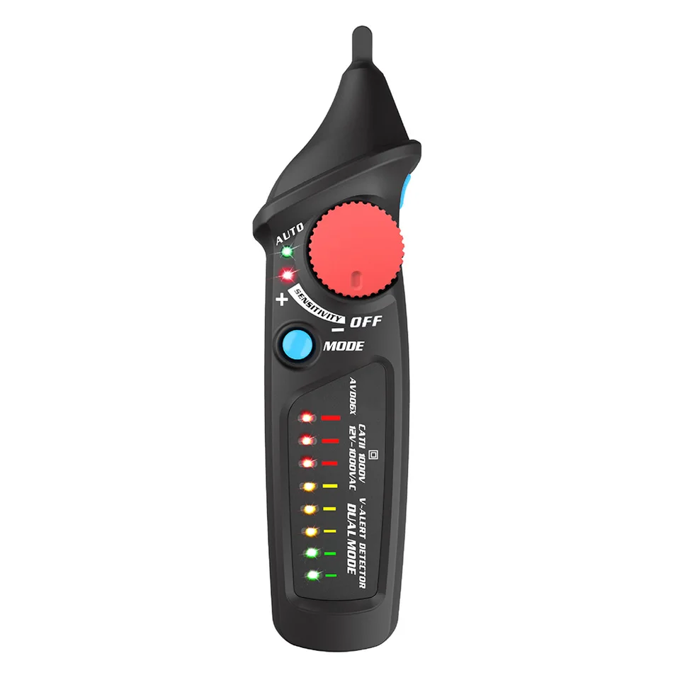 AVD06X Dual Mode Electric Test Pen Nekontaktné napätie detektor testera indikátora profesie Test ceruzka ceruzka