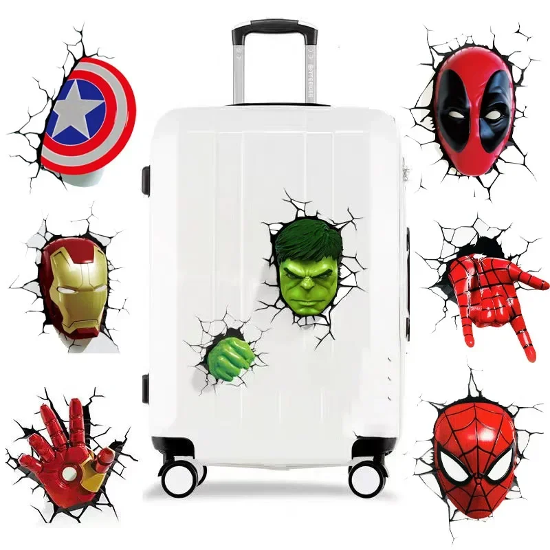 Avengers Spider Man Iron Man Sticker Auta