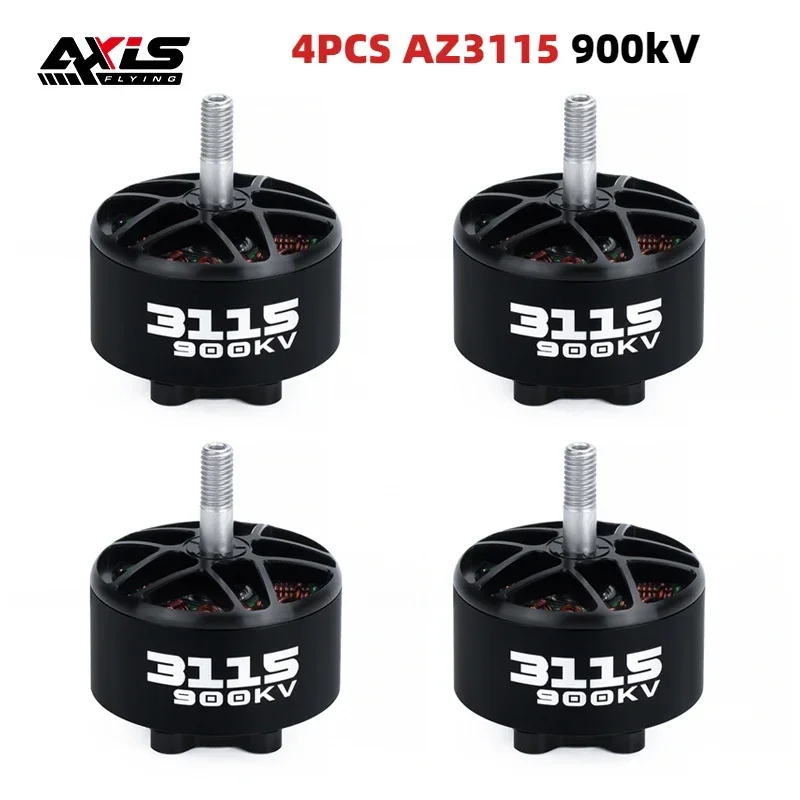 Axisflying AZ3115 Brushless Motor 900KV 3-6S pre 10 palcov/13 palcov FPV FPV FPV Cinelifter Dlhé diaľkové dojky DIY časť- 3115 Motor