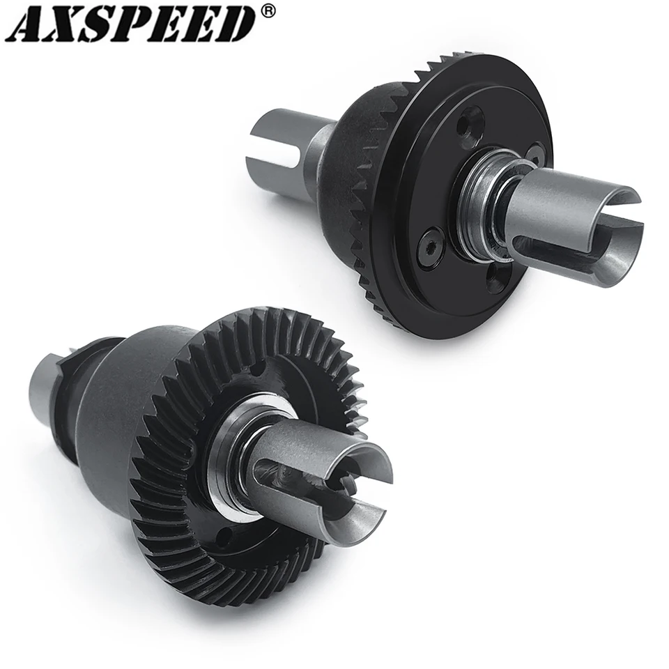 AxSpeed ​​Steel Steel Diff Gear Diferencial Diferencial Gear 47T 12T pre 1/8 8GHT-T RTR 4WD TRUGGY UPDATE PRÍSLUŠENSTVO