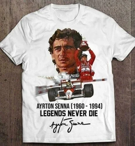 Ayrton Senna 1960-1994 Legendy Never Die tričko