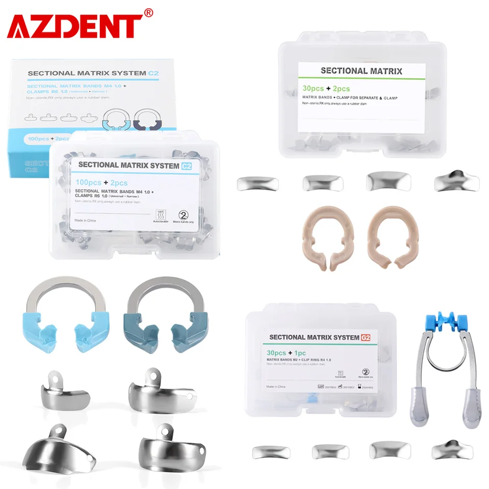 Azdent Dental Matrix Bands svorky
