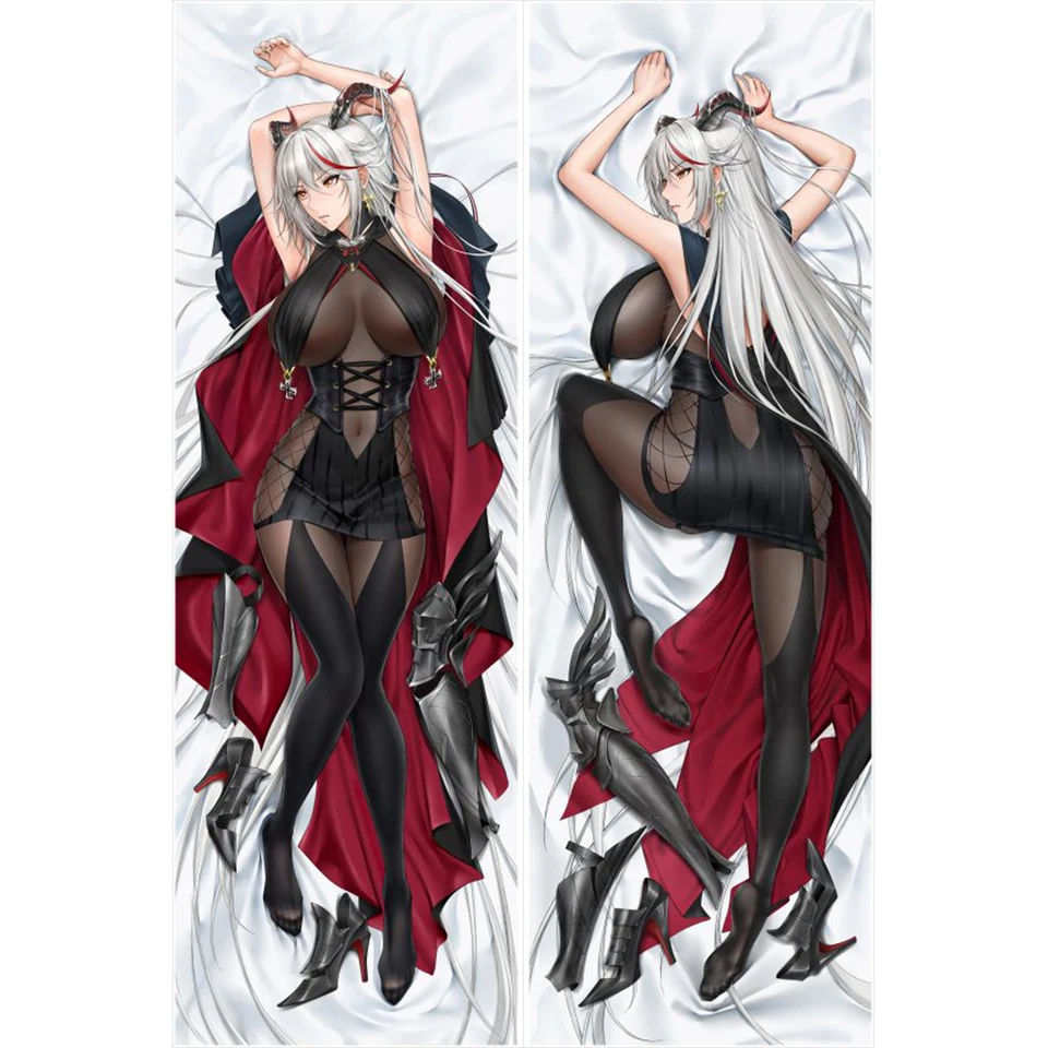 Azur Lane ägir dakimakura waifu 2way objíma vankúš vankúš darček Anime sexy vankúšový puzdro Otaku vankúš