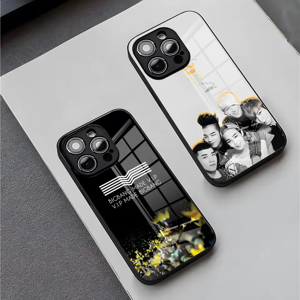 B-Bigbangs Puzdro pre telefón pre iPhone 16 Pro Max 15 plus 14 Pro 12 11 13 Mini x xr xs max 8 7 plus skla skla