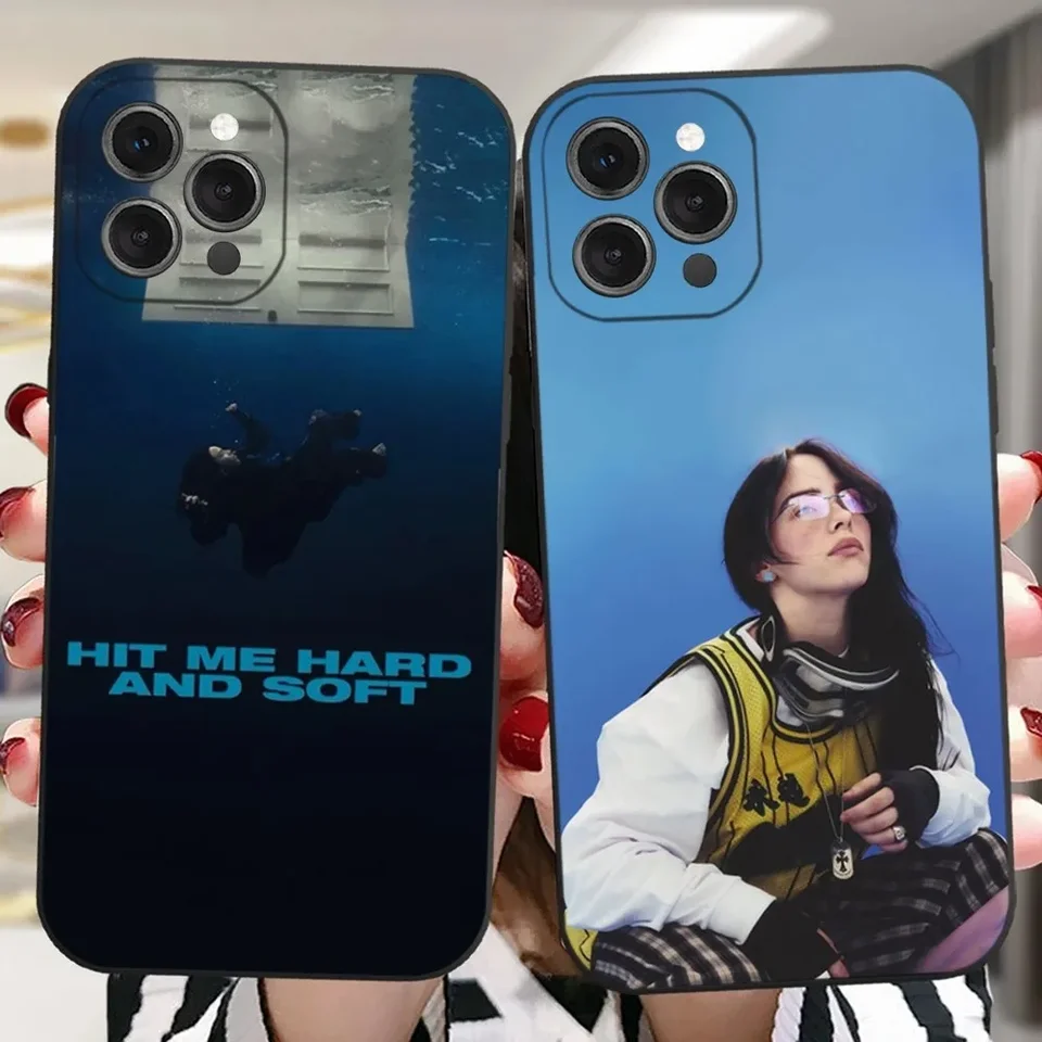 B-Billies ma zasiahli tvrdé a mäkké telefónne puzdro pre iPhone 16,15,14,13,12,11 plus, pro, max, xr, xs, x, 7,8 plus, SE, SE, Mini Silikone Soft Soft