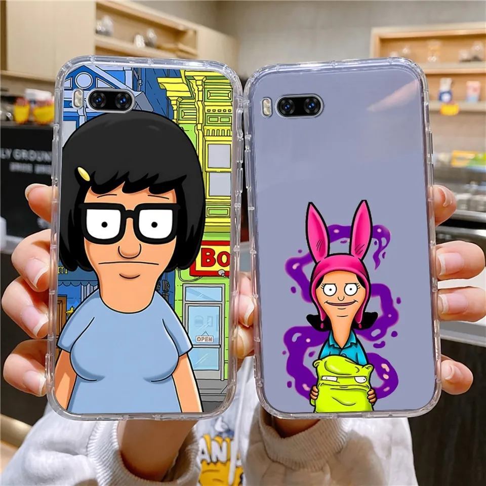 B-Bobs B-Burgers Telefónne puzdro pre Huawei Mate P10 P20 P30 P30 P40 P50 SMART Z HOLO 50 60 70 PRO LITE TRANSPArent Case