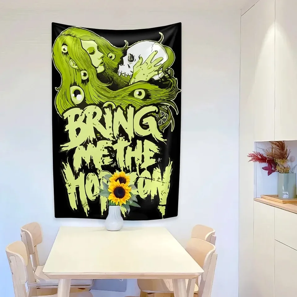 B-bring M-me H-Horizons tapestry metalcore pásy Wall zavesenie internátu na pozadie pozadie Pláty na večierok na večierok Kadka pohovky