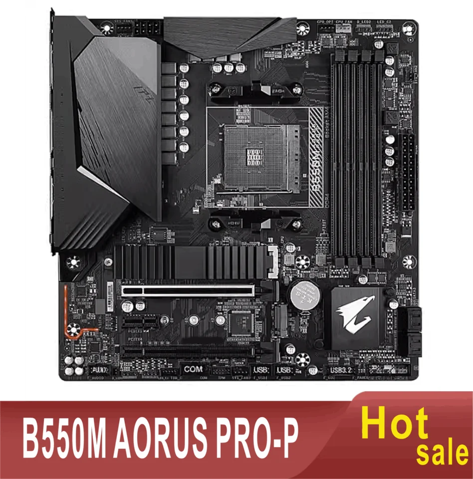 B550M AORUS PRO-P 128 GB AM4 DDR4 MICRO ATX B550 100% Testované úplne práca