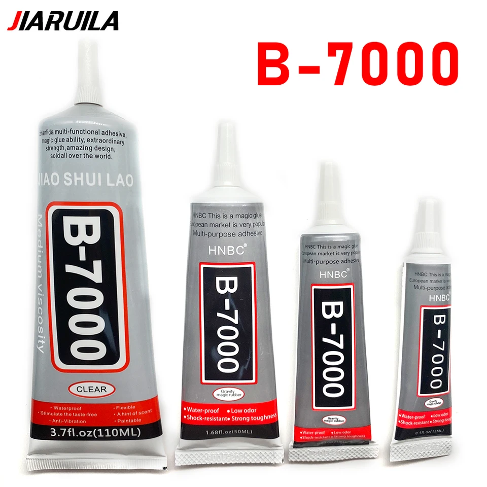 B7000 Mobilný telefón dotykový obrazovka Super lepidlo B-7000 Adhézny telefón DIY lepidlo na opravu bodu Diamond šperky sklenené lepidlo