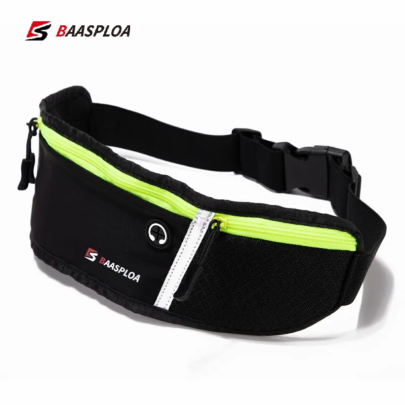 Baasploa vodotesná bežecká taška na pás športové jogging prenosný vonkajší telefón držiak opasok BAG Ženy Men Fitness športové doplnky