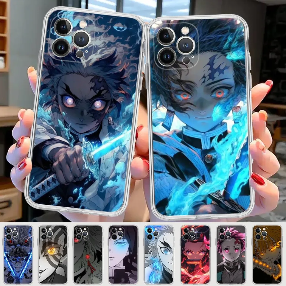 Babaite Demon Slayer Glow Art Pase pre iPhone 15 8 6 6s Plus x SE 2020 xr xs 14 11 12 13 Mini Pro Max Mobile Case Case