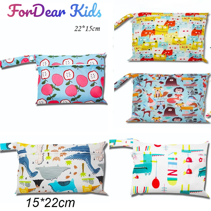 Baby 15*22 cm vrecká na plienky TPU Karika