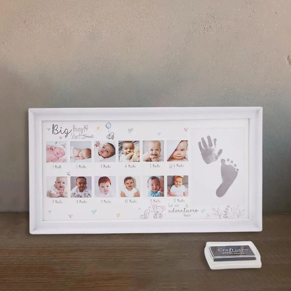 Baby Photo Rám Novorodenecký DIY