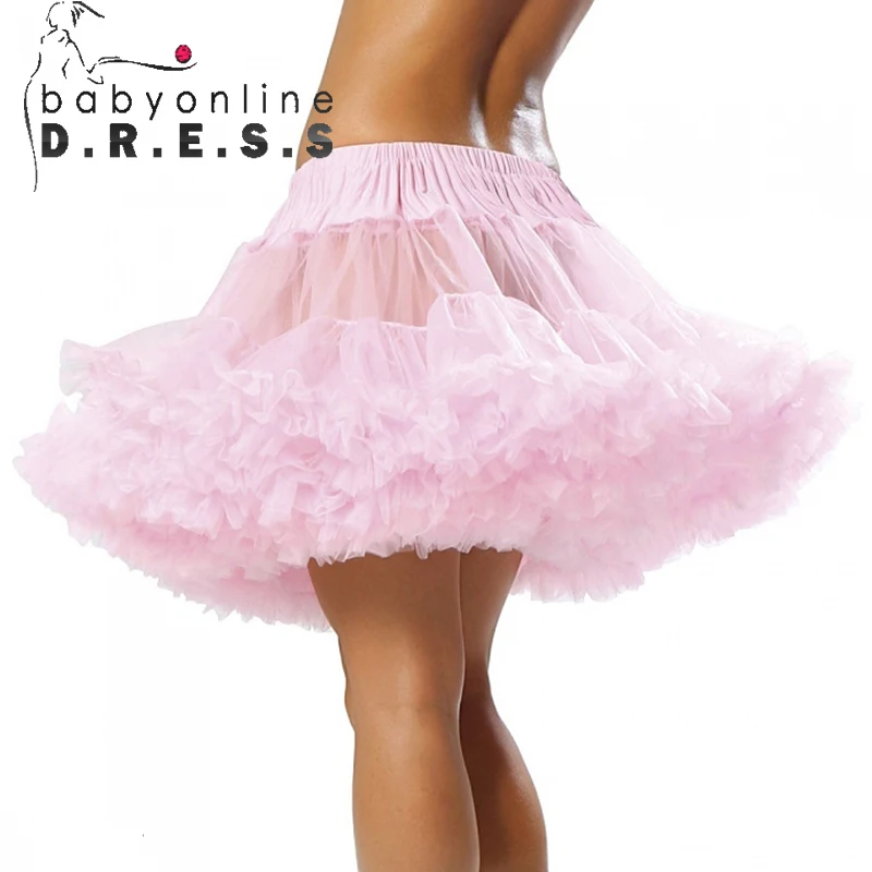 Babyponline prebudenie Annie Petticoat Baby Pink Tulle Tutu - Dospelý štandard/plus
