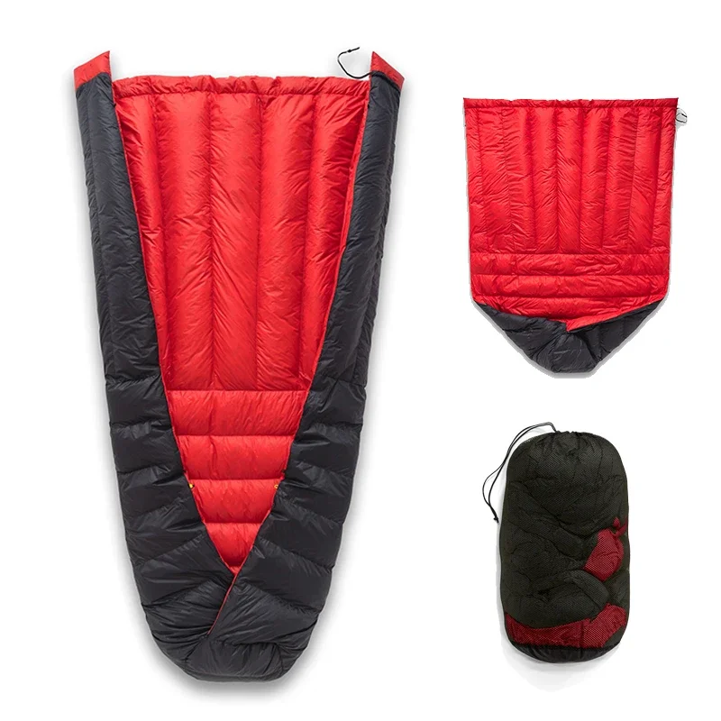 Backpacking UltraLight RDS Duck Down Quilt Outdoor Camping Drage Mummy Spacím