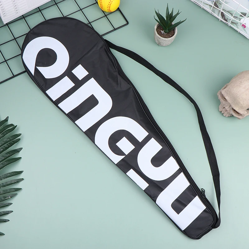 Badminton Racket Bag Oddsentné opotrebenie Oxford Handre Racket Racket Single Rameno Veľká kapacita Športový tovar Prenosný športový taška