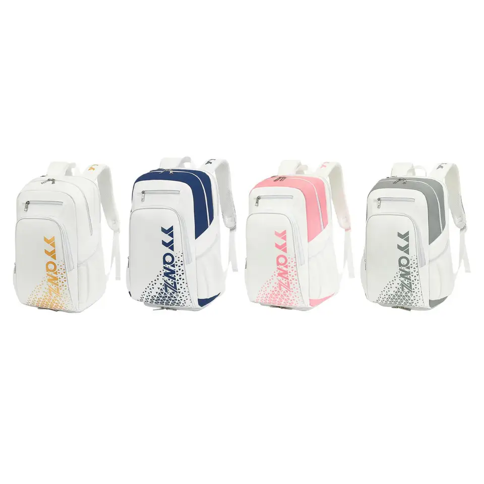 Badmintonový batoh s obuvou priehradkou, Badminton Bag Content Fitness Sport Tennis Batoh tenisový raketa pre šport pre šport