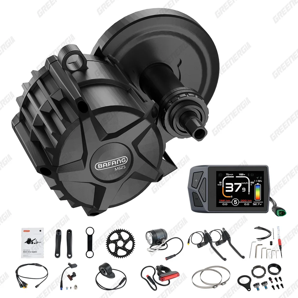Bafang 750W 1000W 500W Mid Drive Kit M625 M325 48V 52V Ebike Conversion Sit