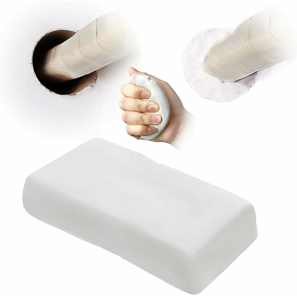 Bahenná náplasť Klimatizácia klimatizačného otvoru tesniaceho ílu 30 g 10x5 × 2 cm plastikálny tmel.